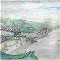 Dawlish from South Cliff 1850