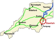 Devon Map