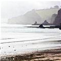 Dawlish Beach in January