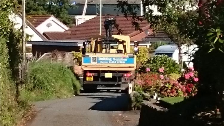 Secmaton Lane today Secmaton Lane today