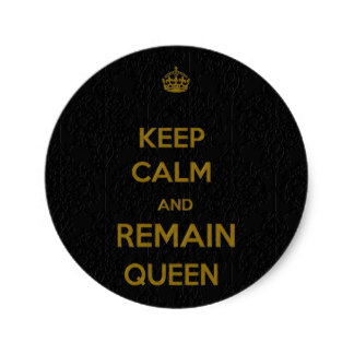 keep calm remain queen style 1 round sticker r1036db698a974cbc8d18116a4b2c43d0 v9waf 8byvr 324