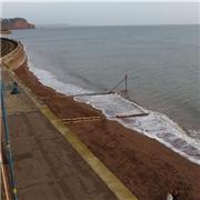 Pics Teignmouth seafront 24 12 2016.